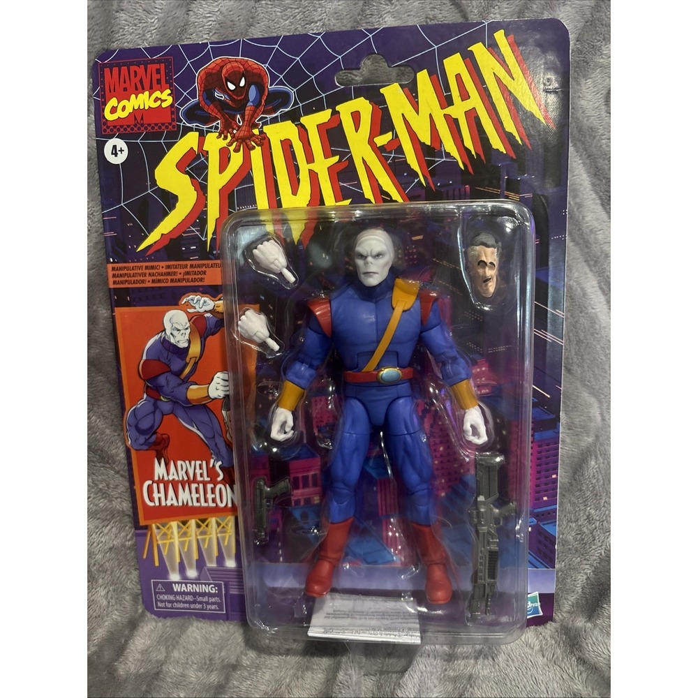 Marvel Legends Spider-Man Retro Chameleon‎ 6" Action Figure 2025 Hasbro New